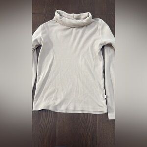 Bonpoint Cream Long Sleeve Top